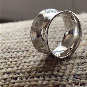 Toby Pomeroy eco silver and diamond ring